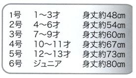 画像: 東京いろは 子供半天　反応捺染